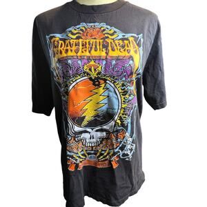 Grateful Dead Graphic Tee, Steal Your Face, Pro Club Heavyweight, Large